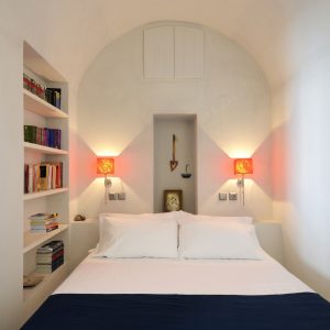 Archipel Mansion_Main House_Master Bedroom_Ground Level, Aria Hotels_Fira - Santorini
